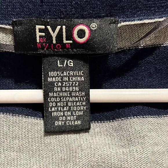 Striped Open Cardigan Sweater - Picture 3 of 3